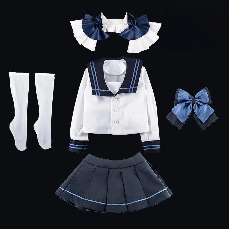 85cm Neko Action Figures Doll Gaming Cosplay Edition (Wig)