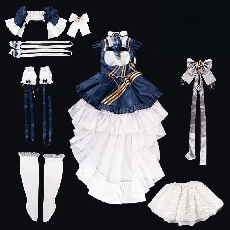 85cm Neko Action Figures Doll Gaming Cosplay Edition (Wig)
