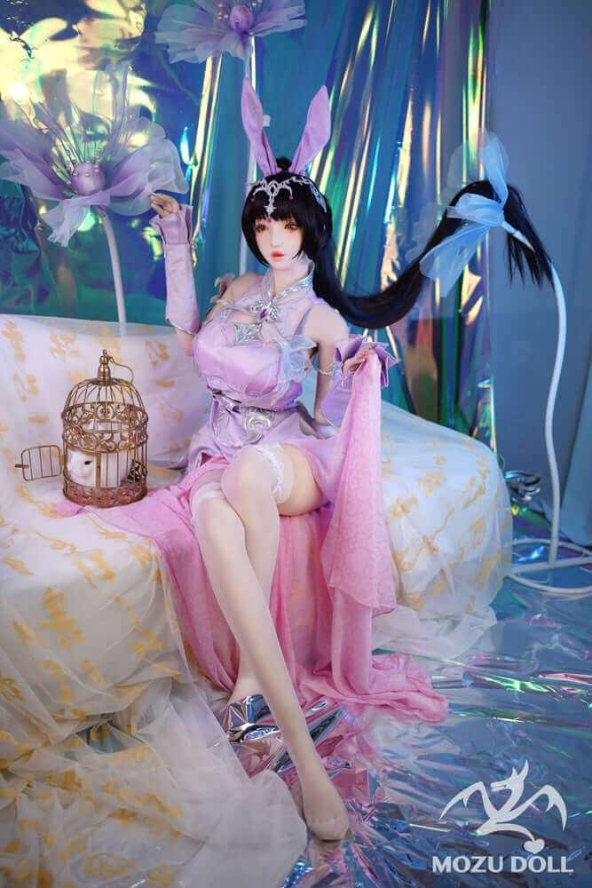 163cm Rabbit 1:1 Scale Anime Series Silicone/TPE Realistic Doll - Mozu Doll North America
