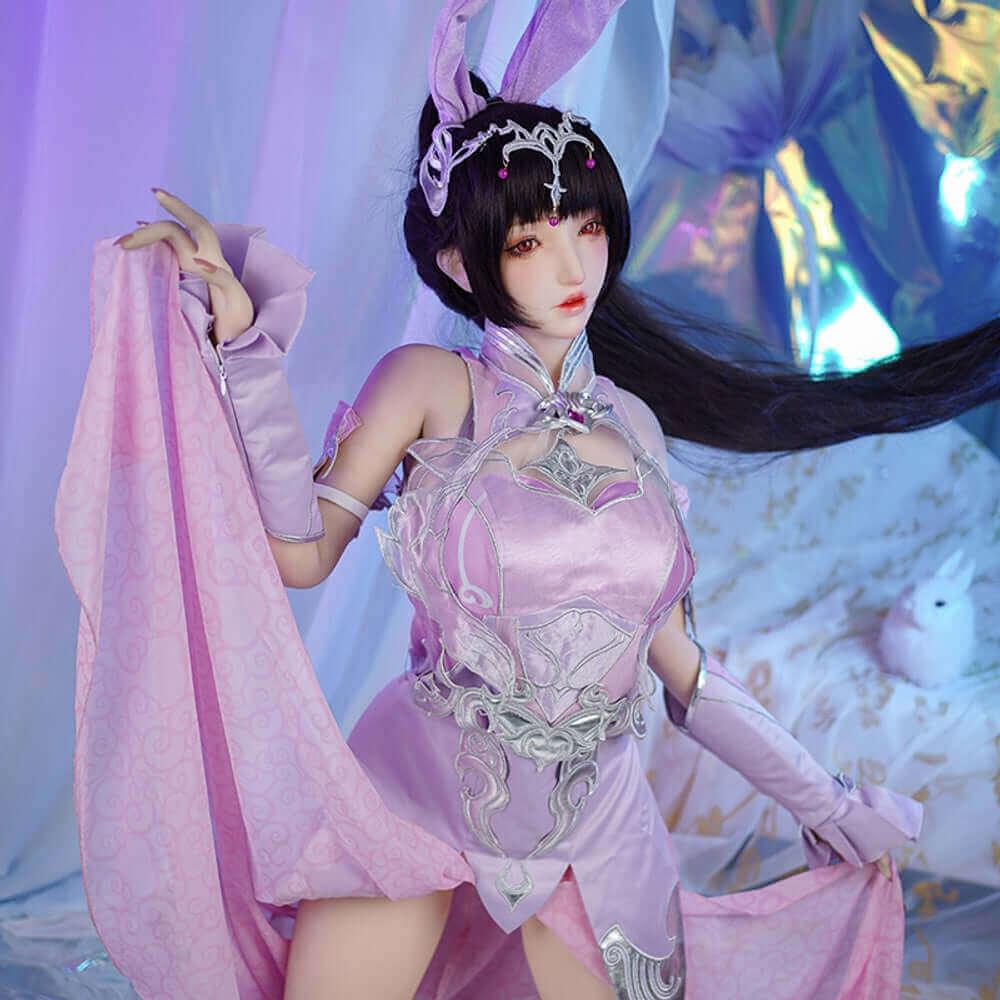 163cm Rabbit 1:1 Scale Anime Series Silicone/TPE Realistic Doll - Mozu Doll North America