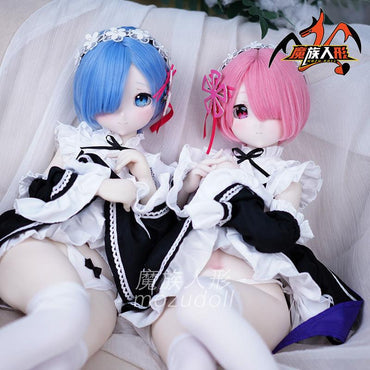 85cm Rem & Ram Anime Action Figures Doll - Mozu Doll North America