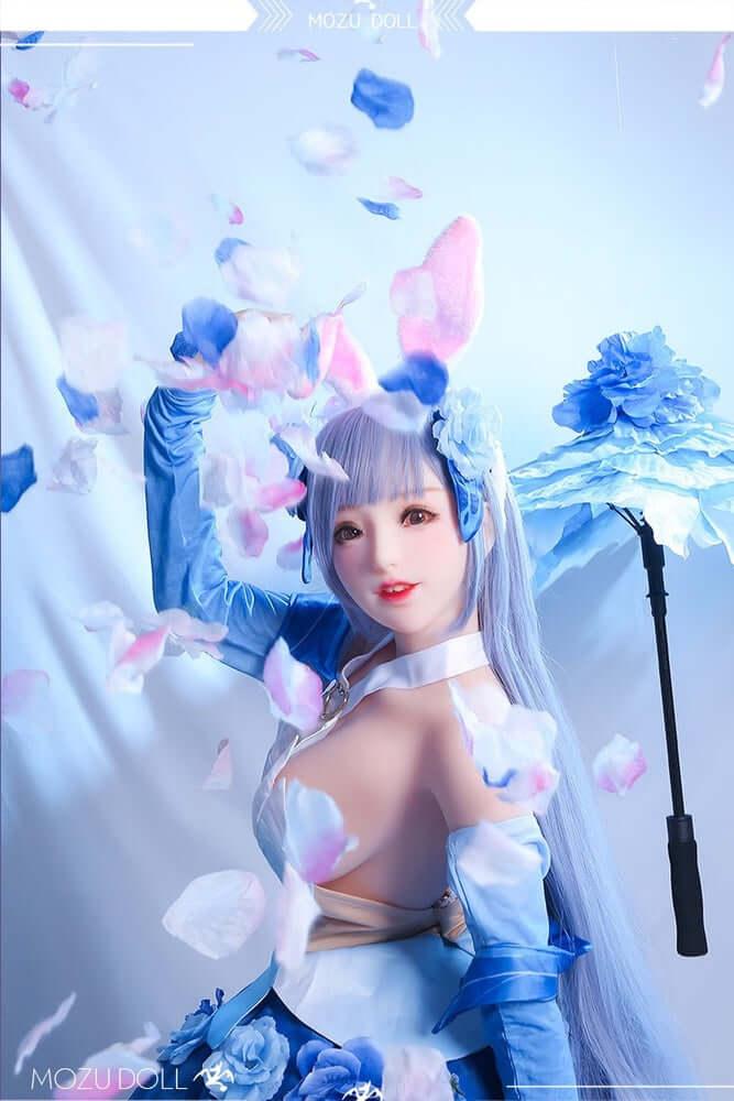 145cm Flora 1:1 Scale Anime Series Silicone/TPE Realistic Doll - Mozu Doll North America