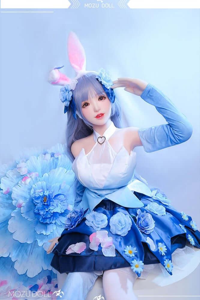 145cm Flora 1:1 Scale Anime Series Silicone/TPE Realistic Doll - Mozu Doll North America