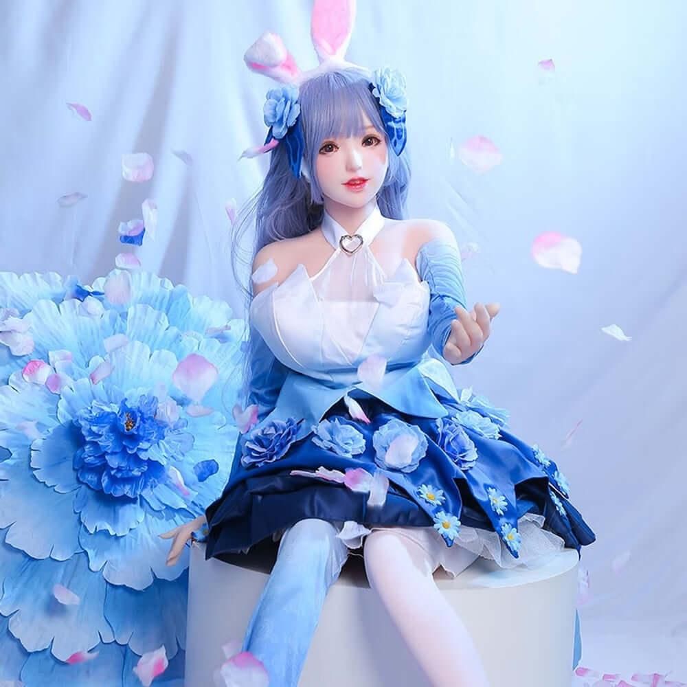 145cm Flora 1:1 Scale Anime Series Silicone/TPE Realistic Doll - Mozu Doll North America