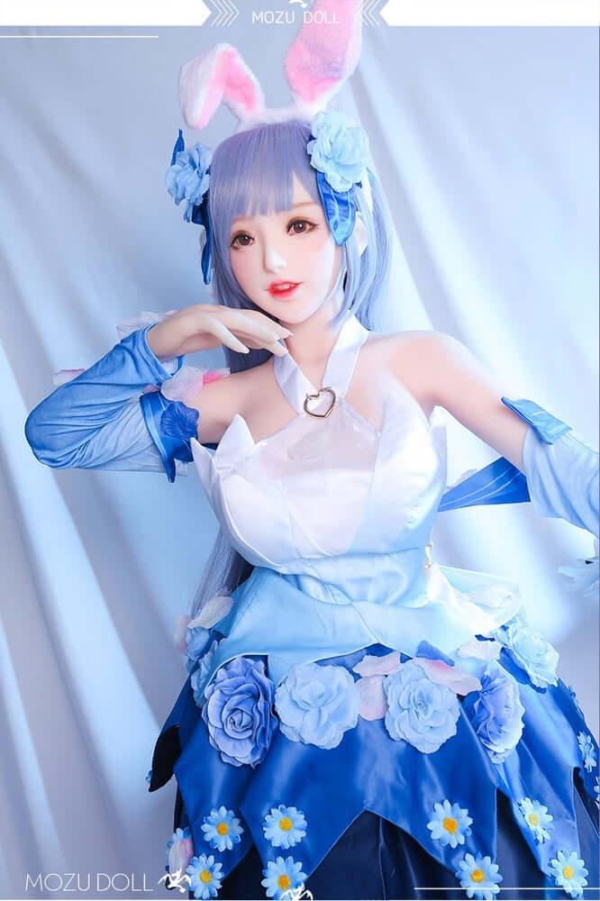 145cm Flora 1:1 Scale Anime Series Silicone/TPE Realistic Doll - Mozu Doll North America