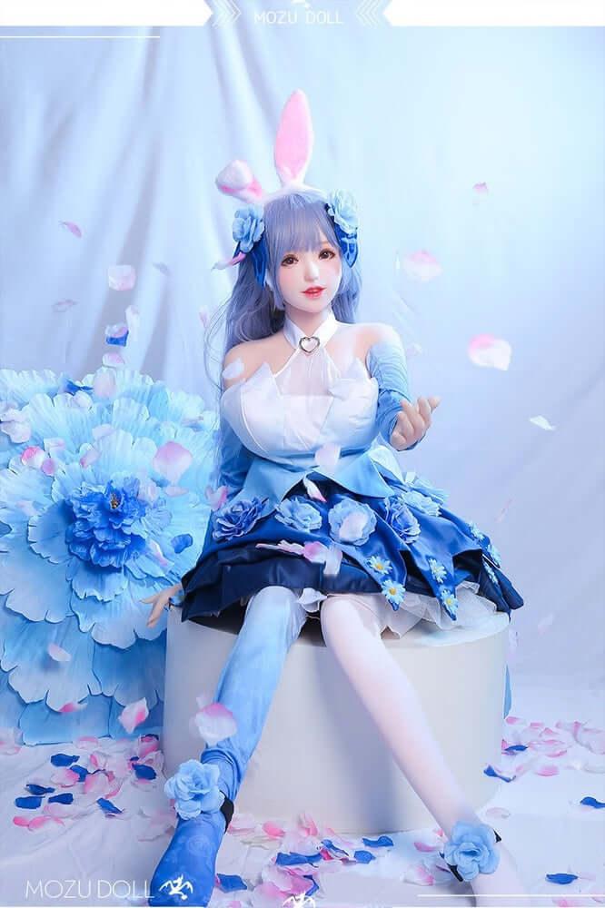 145cm Flora 1:1 Scale Anime Series Silicone/TPE Realistic Doll - Mozu Doll North America