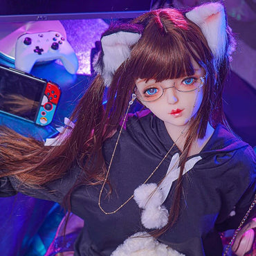 145cm Black Cat 2.0 1:1 Scale Anime Series Silicone/TPE Realistic Doll - Mozu Doll North America