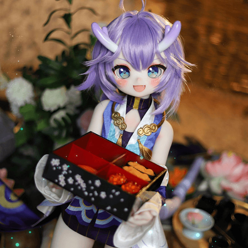 85cm White Dragon Game Action Figures Doll - Mozu Doll North America