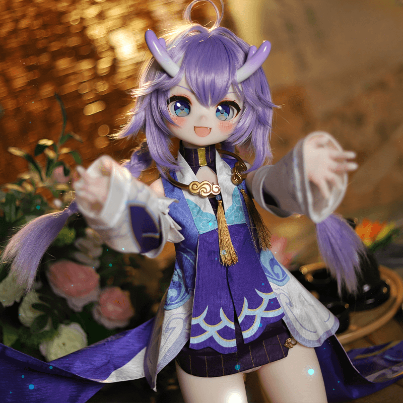 85cm White Dragon Game Action Figures Doll - Mozu Doll North America