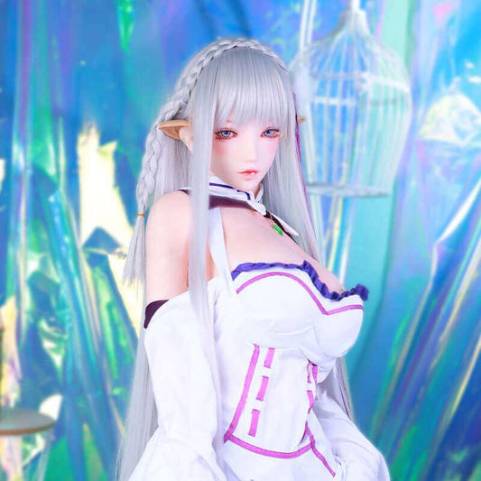 163cm Emilia Re:Zero Series 1:1 Scale Anime Series Doll - Mozu Doll North America