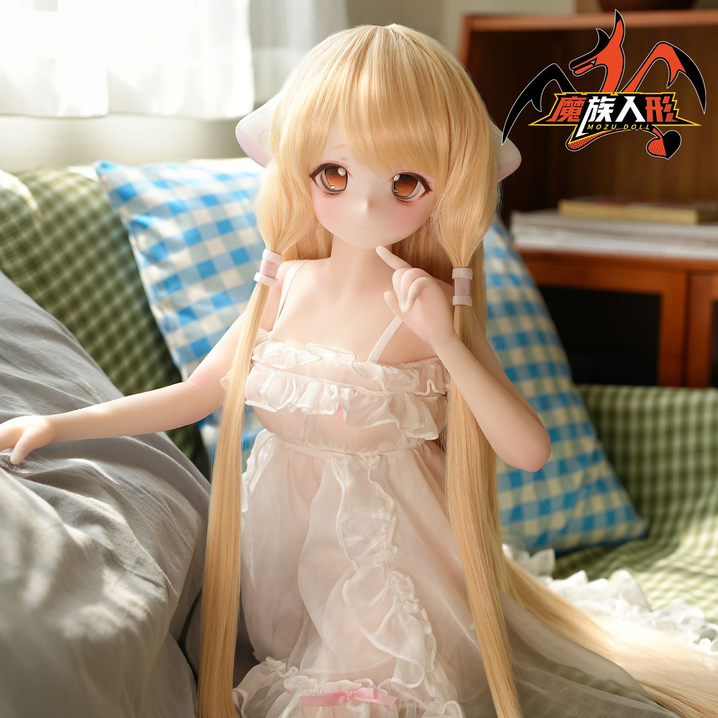 85cm Mozu Chobits Action Figures Doll Cosplay Edition (Wig)