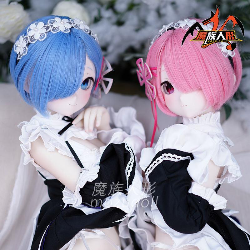 85cm Rem & Ram Anime Action Figures Doll - Mozu Doll North America