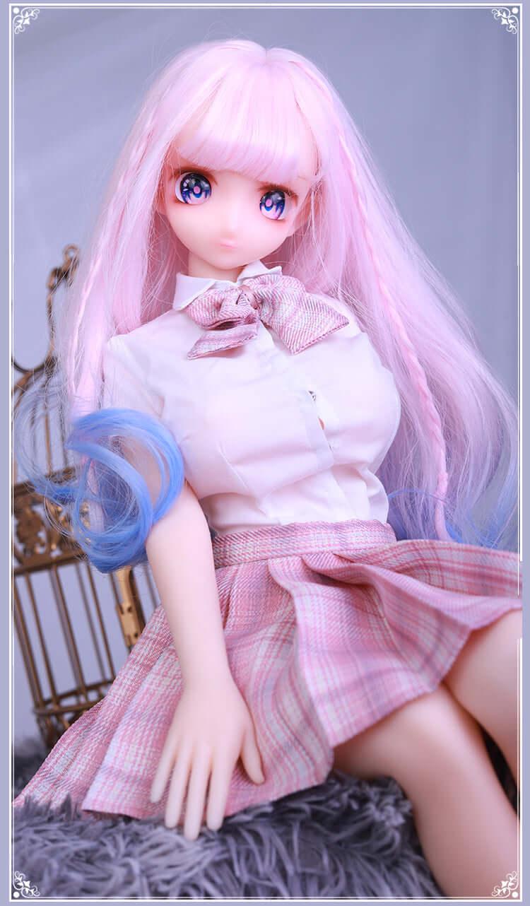 60cm Peach Action Figures Doll(Wig) - Mozu Doll North America