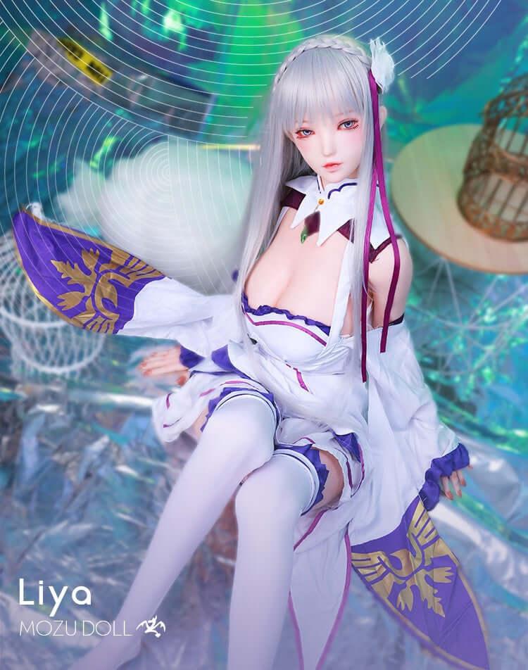 163cm Emilia Re:Zero Series 1:1 Scale Anime Series Doll - Mozu Doll North America