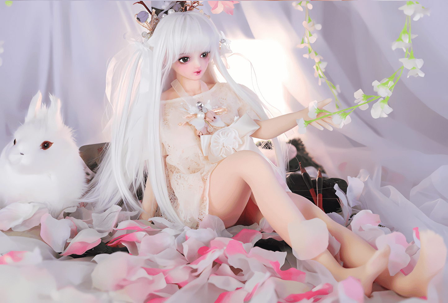 60cm Xiaoyu Action Figures Doll(Wig) - Mozu Doll North America