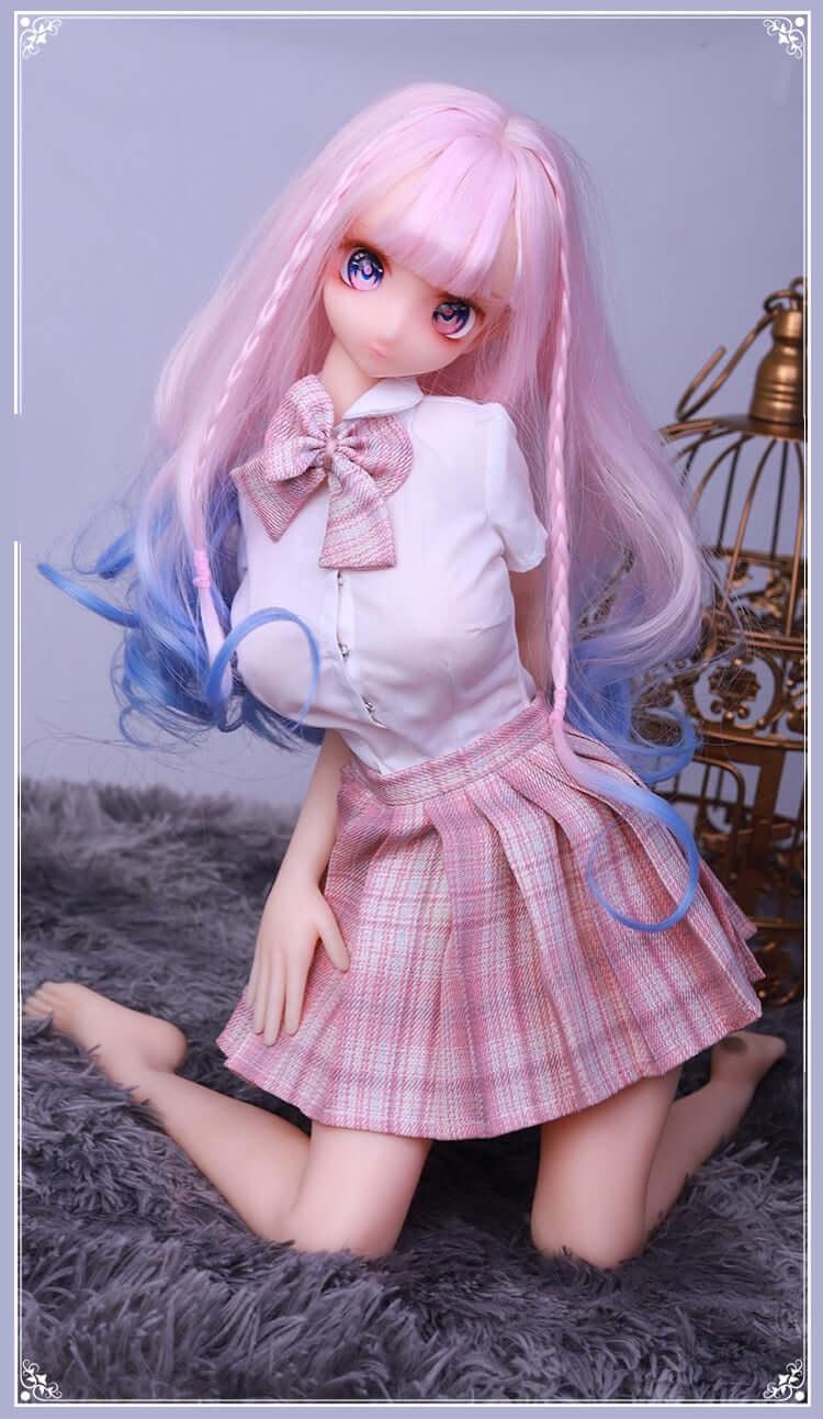60cm Peach Action Figures Doll(Wig) - Mozu Doll North America