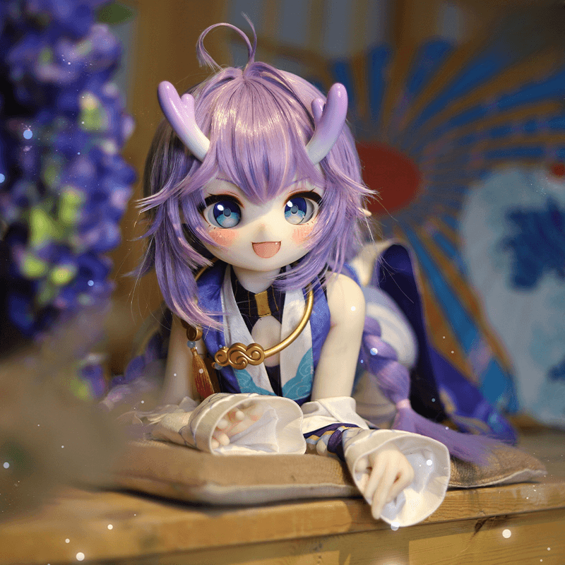 85cm White Dragon Game Action Figures Doll - Mozu Doll North America
