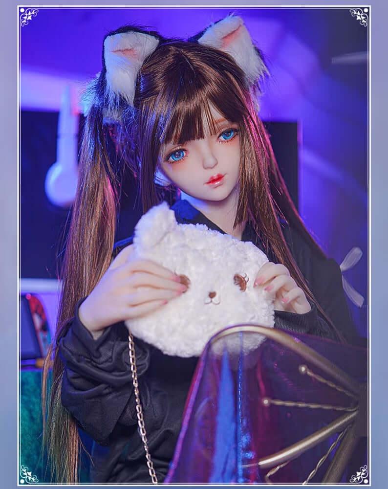145cm Black Cat 2.0 1:1 Scale Anime Series Silicone/TPE Realistic Doll - Mozu Doll North America