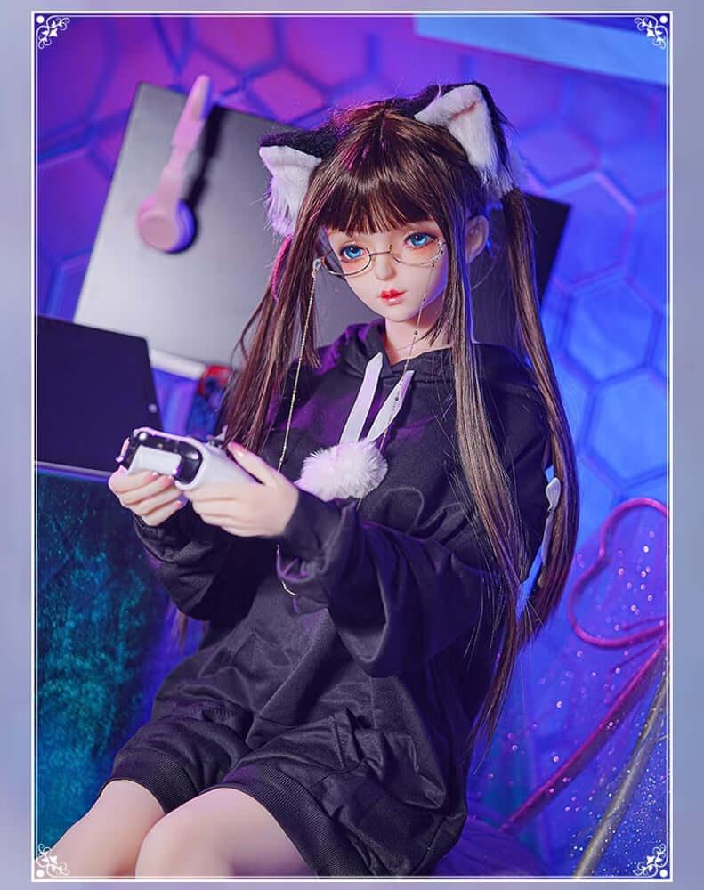 145cm Black Cat 2.0 1:1 Scale Anime Series Silicone/TPE Realistic Doll - Mozu Doll North America