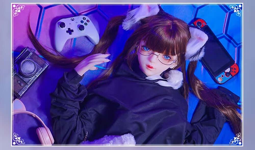145cm Black Cat 2.0 1:1 Scale Anime Series Silicone/TPE Realistic Doll - Mozu Doll North America