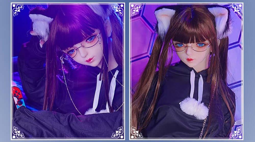 145cm Black Cat 2.0 1:1 Scale Anime Series Silicone/TPE Realistic Doll - Mozu Doll North America
