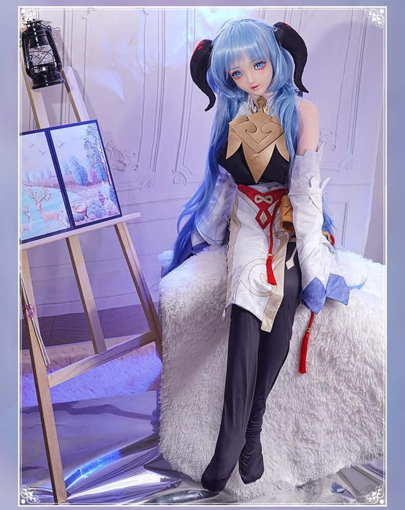 145cm Mumu 1:1 Scale Anime Series Silicone/TPE Realistic Doll - Mozu Doll North America