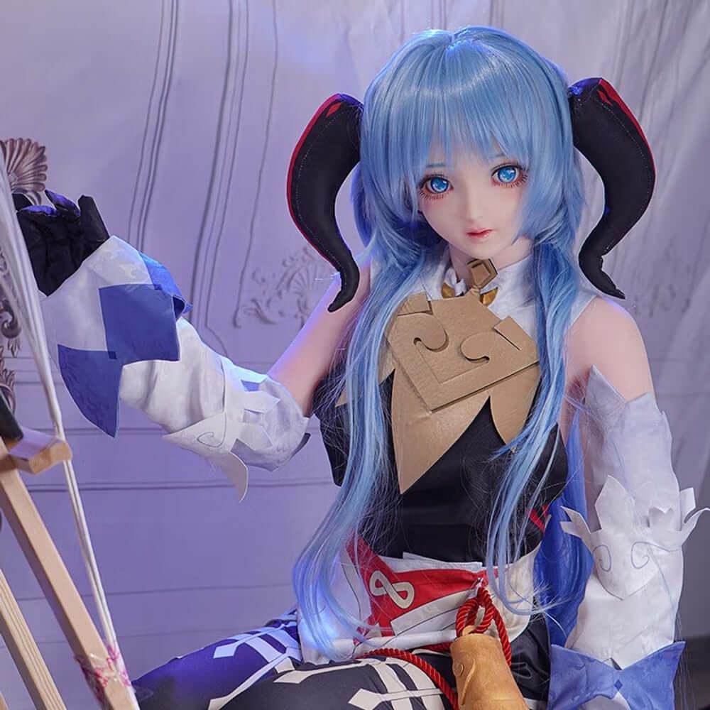 145cm Mumu 1:1 Scale Anime Series Silicone/TPE Realistic Doll - Mozu Doll North America