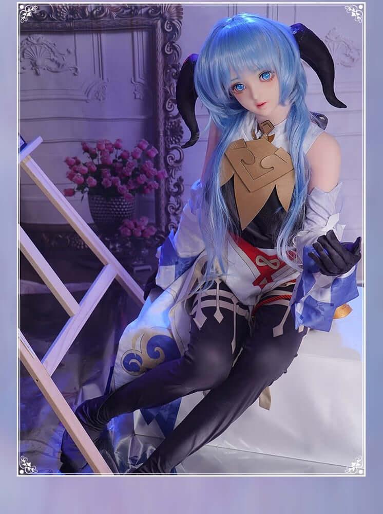 145cm Mumu 1:1 Scale Anime Series Silicone/TPE Realistic Doll - Mozu Doll North America